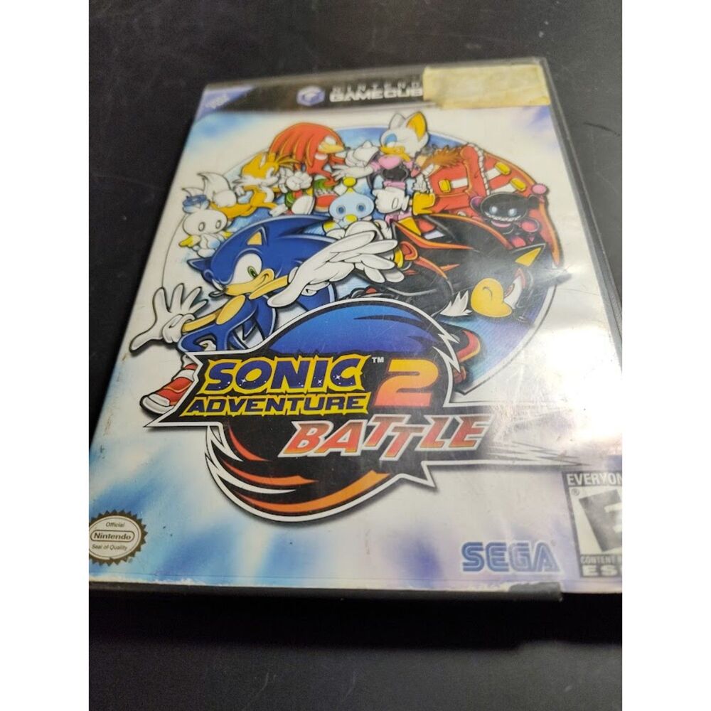 Nintendo GameCube Game Sonic Adventure 2 Battle Disc And Case